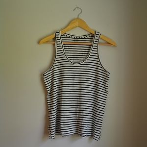 • MADEWELL STRIPED TANK TOP •